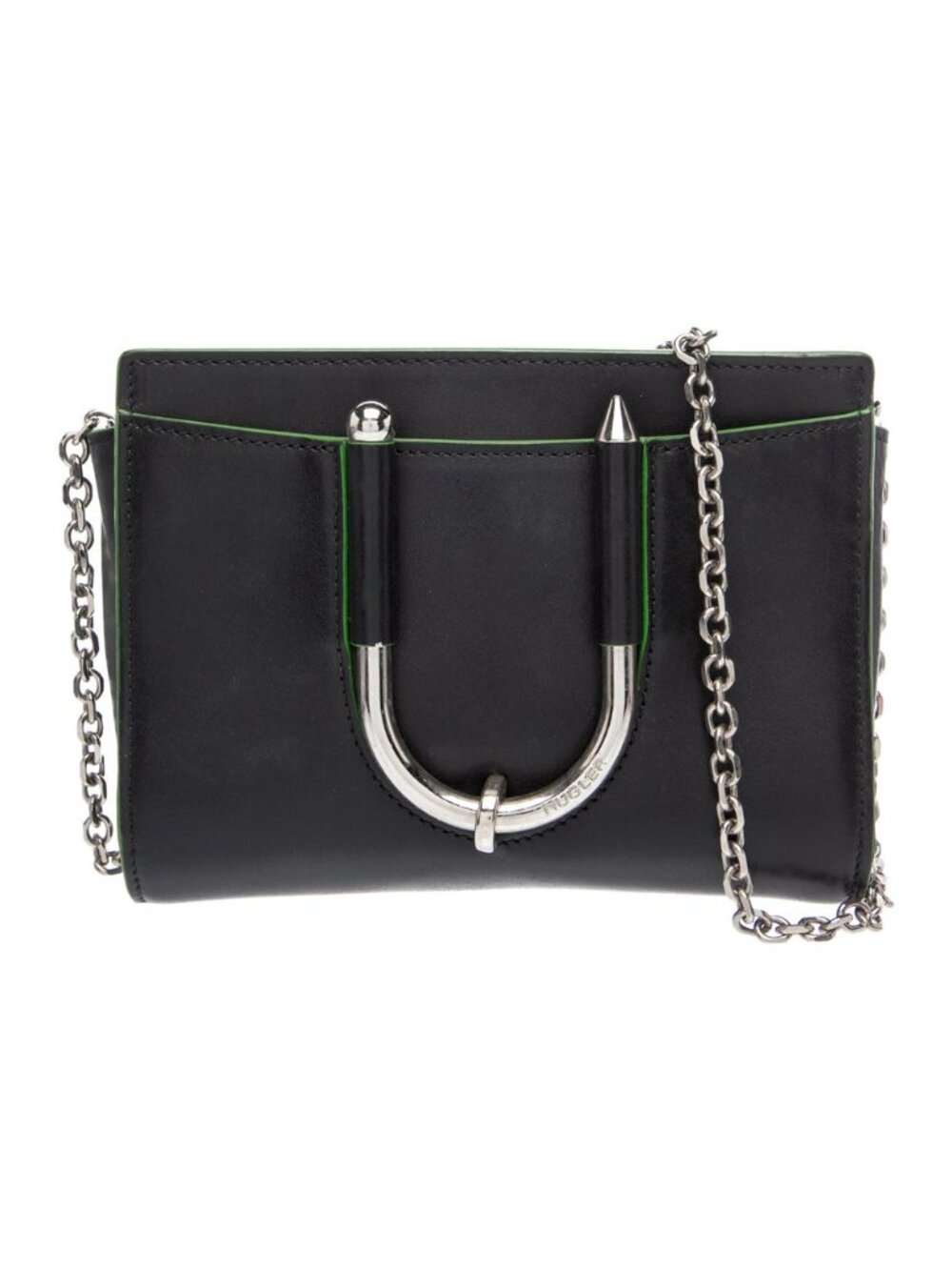 2 Mugler paris leather bags retail +$1000 shopbop - Picture 3 of 6